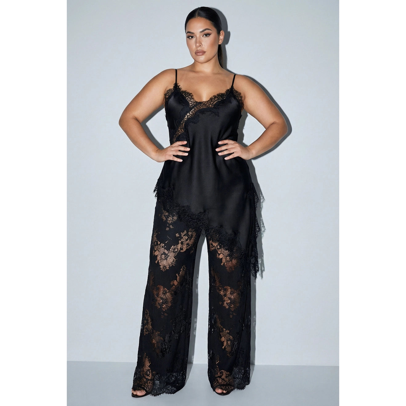 Midnight Muse Lace Set